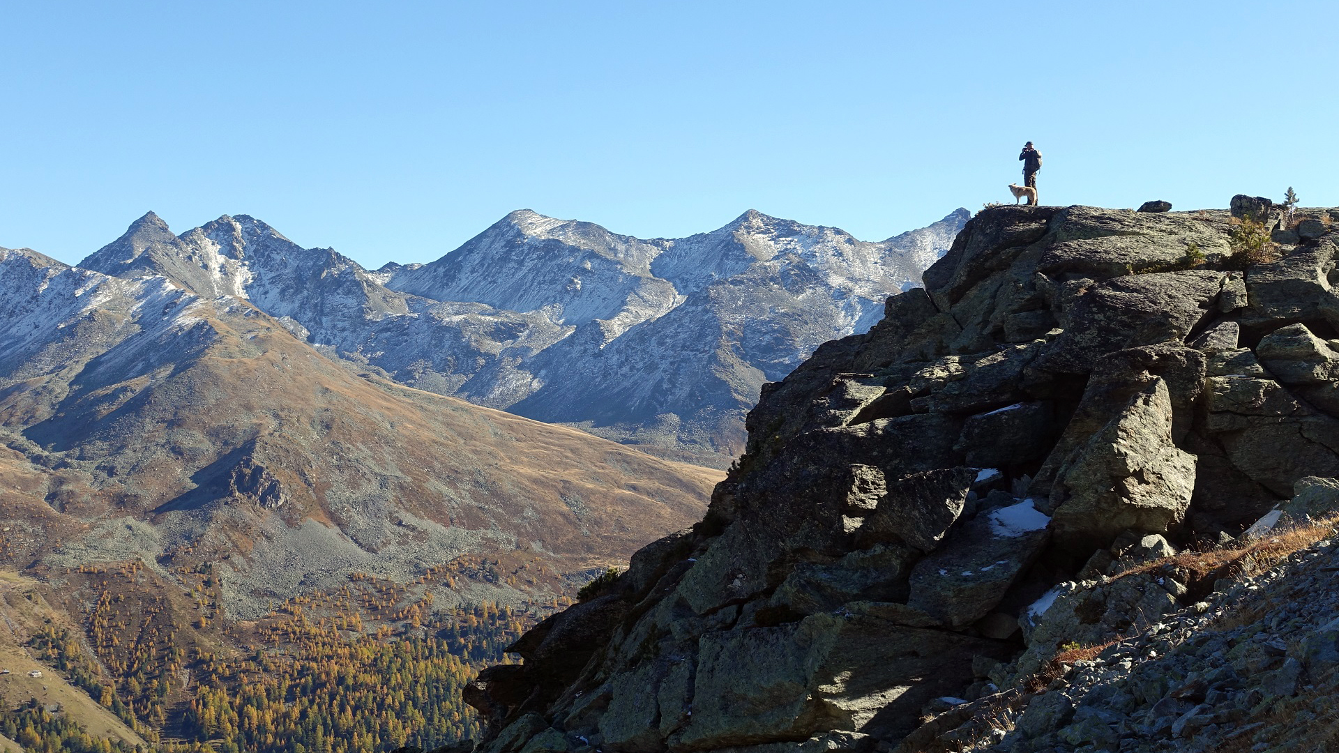 David Gerke im Turtmanntal