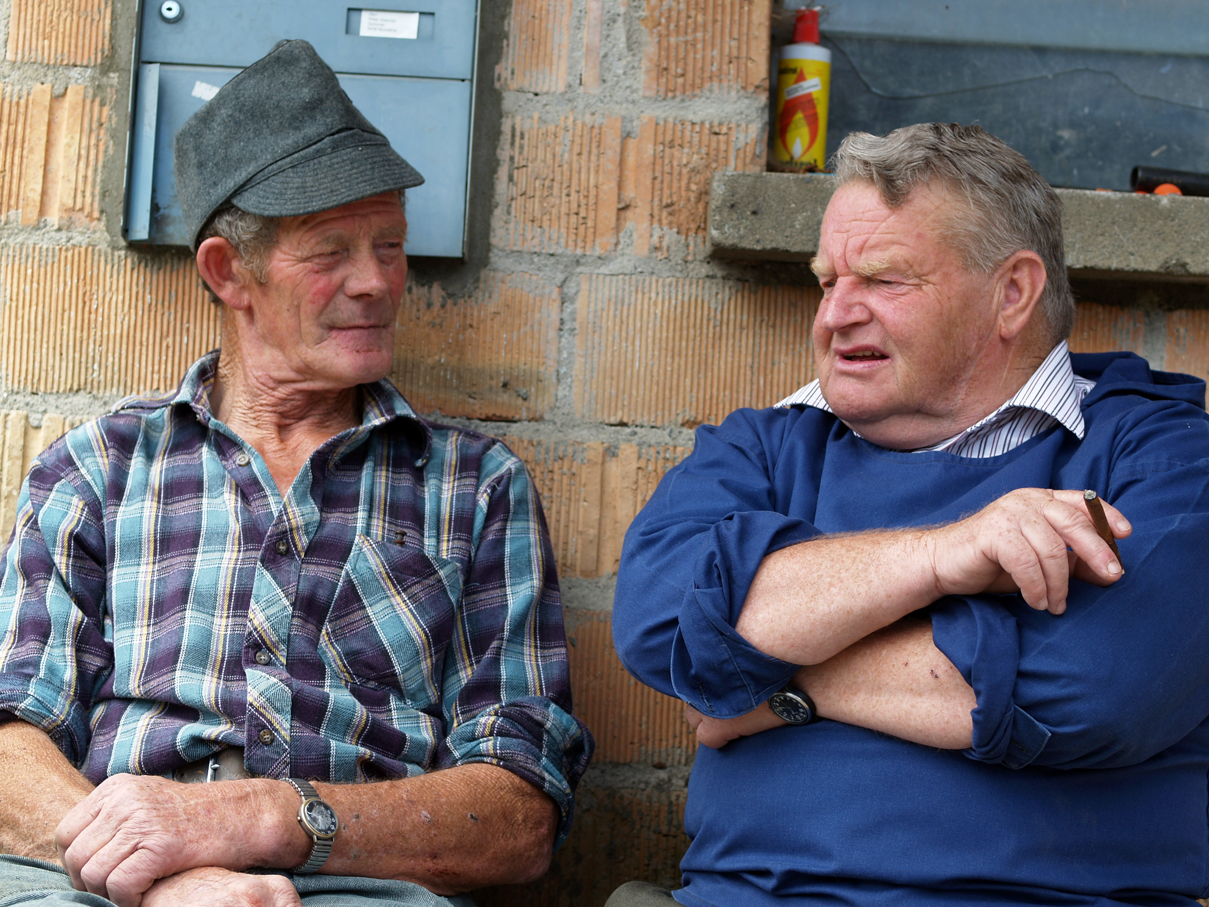 Peter Gwerder und Martin Horat